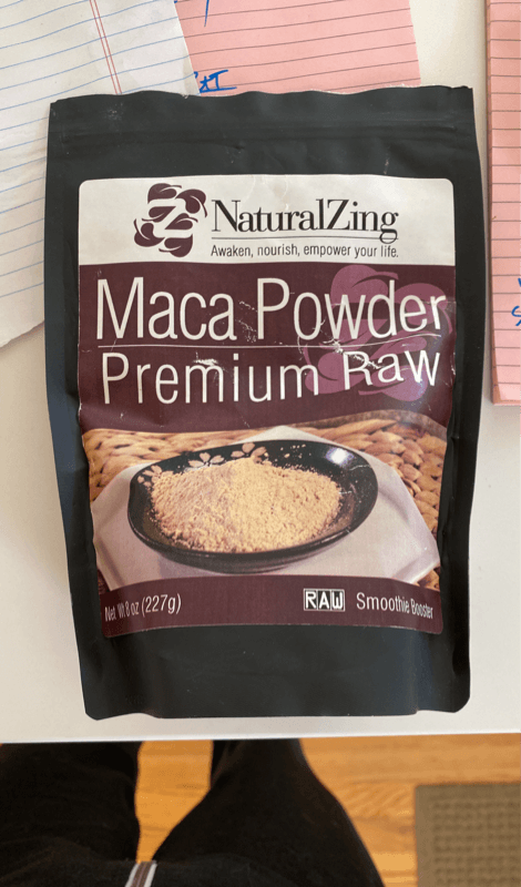 Natural Zing Maca Powder Premium Raw Smoothie Booster