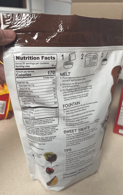 Chocomaker Milk Fountain Formula