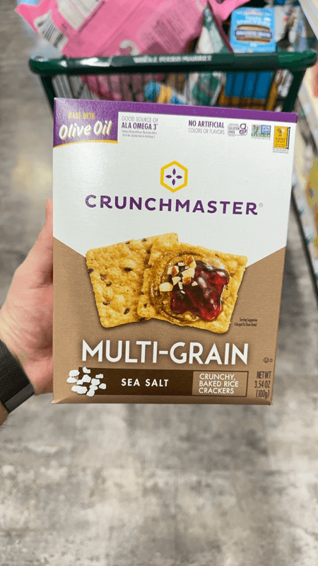 Crunchmaster Multi-Grain Sea Salt Rice Crackers