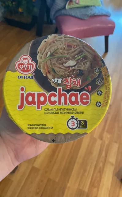 Ottogi Japchae Korean Style Instant Vermicelli