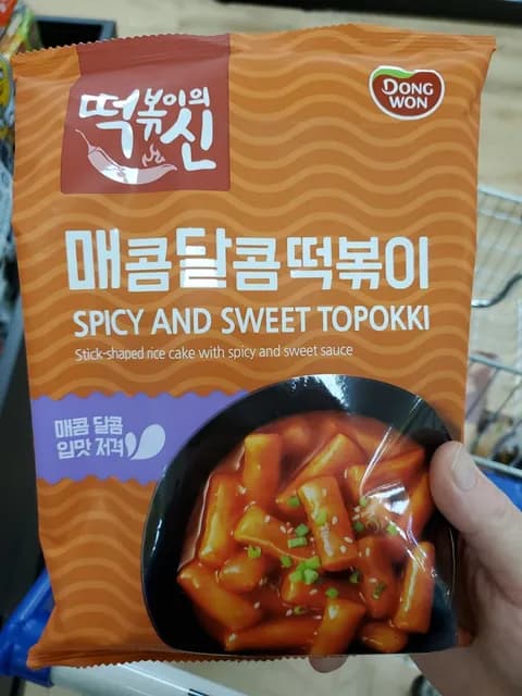 Dongwon Spicy And Sweet Topokki