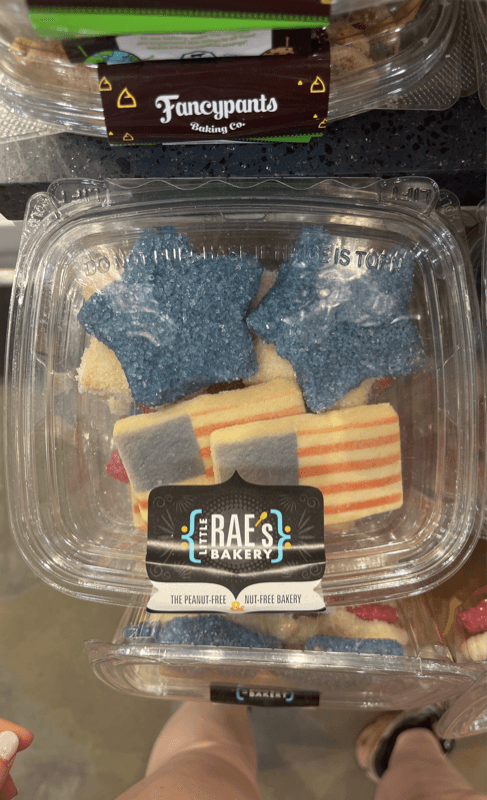 Little Bae'S Bakery Stars & Stripes Shortbread Cookies