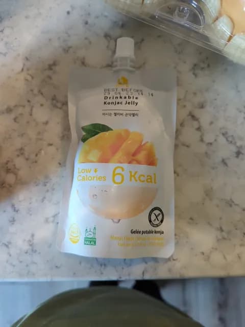 Yacoya Jelly.B Drinkable Konjac Jelly Mango Flavor