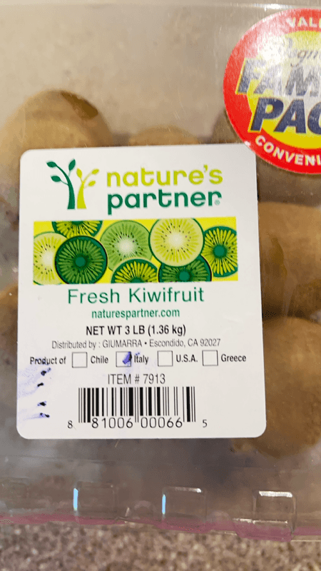 Nature'S Partner Fresh Kiwifruit, (1.36 Kg