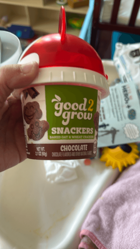 Good2Grow Baked Oat & Wheat Snackers Chocolate