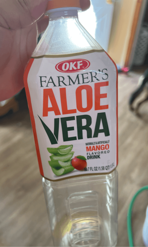 Okf Farmer'S Aloe Vera Mango Flavored Drink