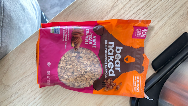 Is it Vegan? Bear Naked Granola Nongmo Project Verified And Kosher Dairy Maple Pecan