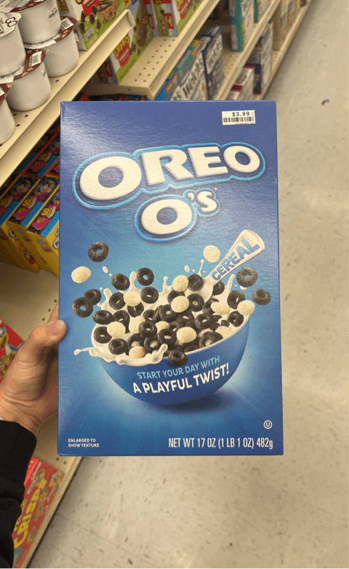 Oreo O'S Cereal