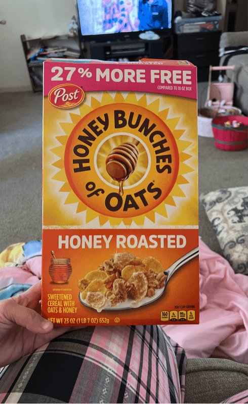 Post Honey Bunches Of Oats Honey Roasted Sweetened Cereal With Oats And Honey