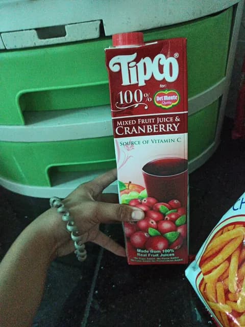 Tipco 100% Mixed Fruit Juice & Cranberry