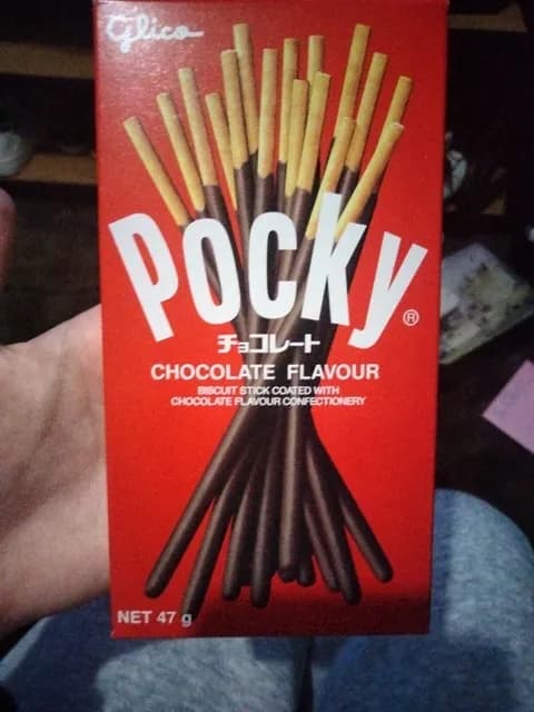 Glico Pocky Biscuit Stick Coated With Chocolate Flavour Confectionery