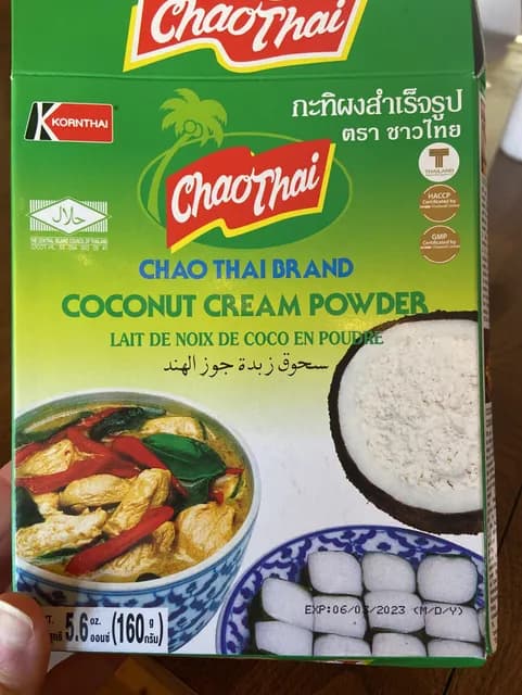 Chao Thai Coconut Cream Powder