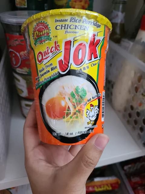 Madam Pum Quick Jok Instant Rice Porridge Chicken Flavour