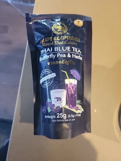 Blue Elephant Royal Thai Cuisine Butterfly Pea & Herbs Thai Blue Tea