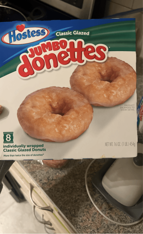 Hostess Classic Glazed Jumbo Donettes