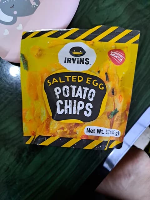 Irvins Salted Egg Potato Chips