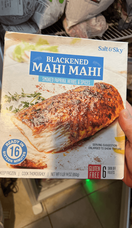 Blackened Mahi Mahi Smoked Paprika, Herbs, & Spices