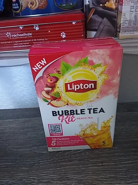 Lipton Bubble Tea Kit Peach Tea