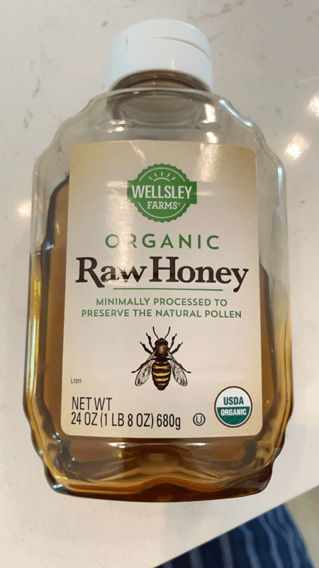 Wellsley Farms Organic Raw Honey