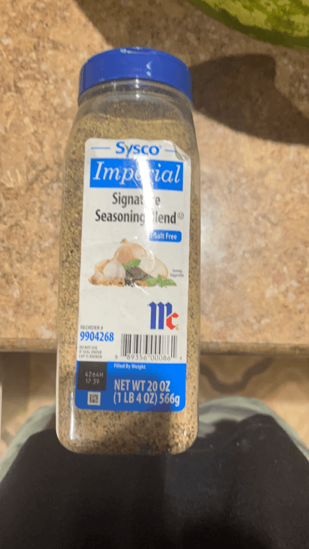 Mccormick Sysco Imperial Signature Seasoning Blend