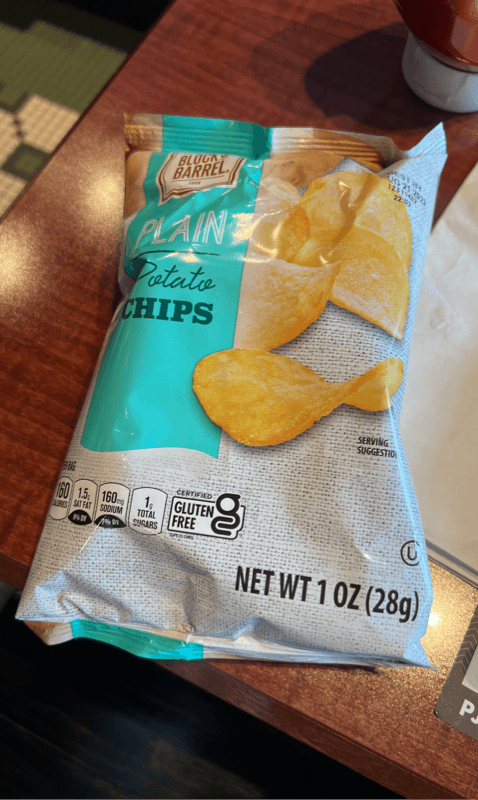 Block & Barrel Plain Potato Chips