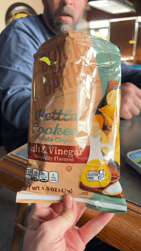 Block & Barrel Kettle Cooked Potato Chips Salt & Vinegar