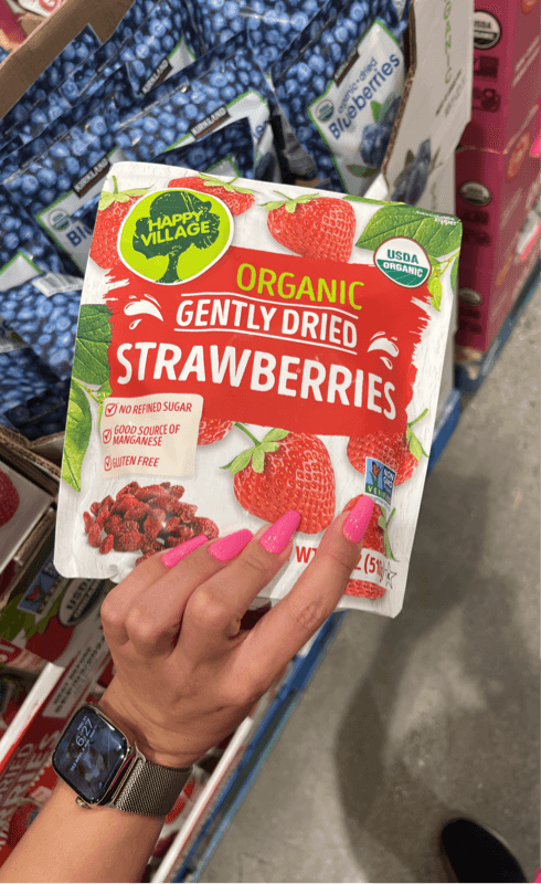 Happy Village Organic Gently Dried Strawberries