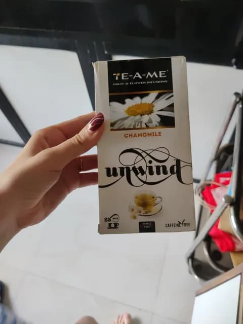 Te-A-Me Unwind Chamomile Tea