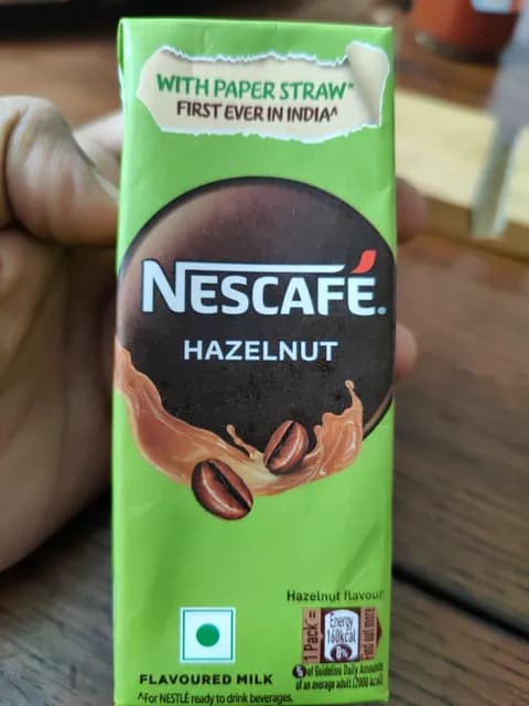 Nescafe Hazelnut Flavoured Milk
