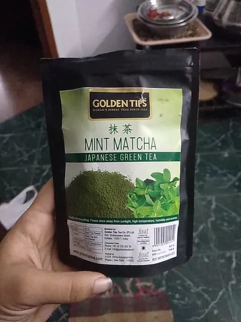 Golden Tips Mint Matcha Japanese Green Tea
