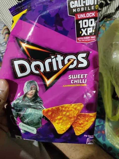 Doritos Sweet Chilli Flavoured Corn Chips