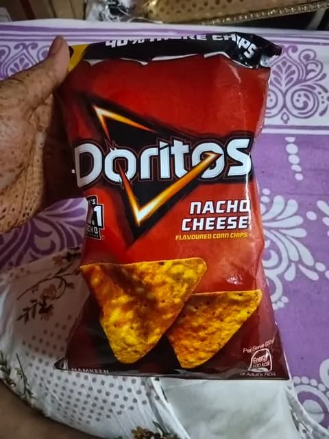 Doritos Nacho Cheese Flavored Corn Chips