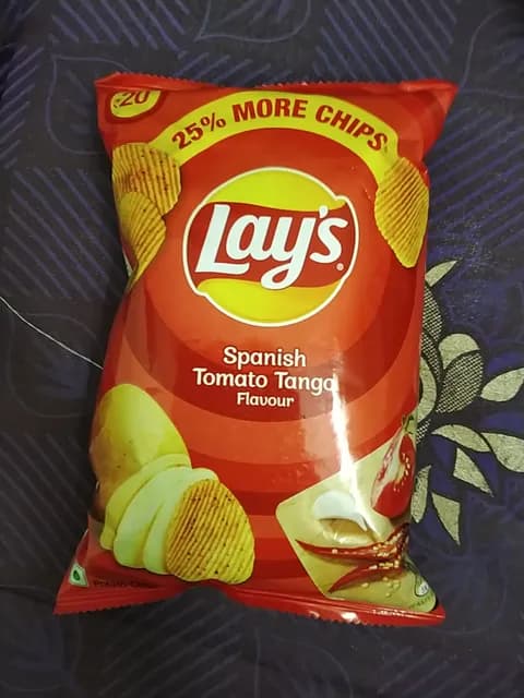 Lays Spanish Tomato Tango Flavour Potato Chips