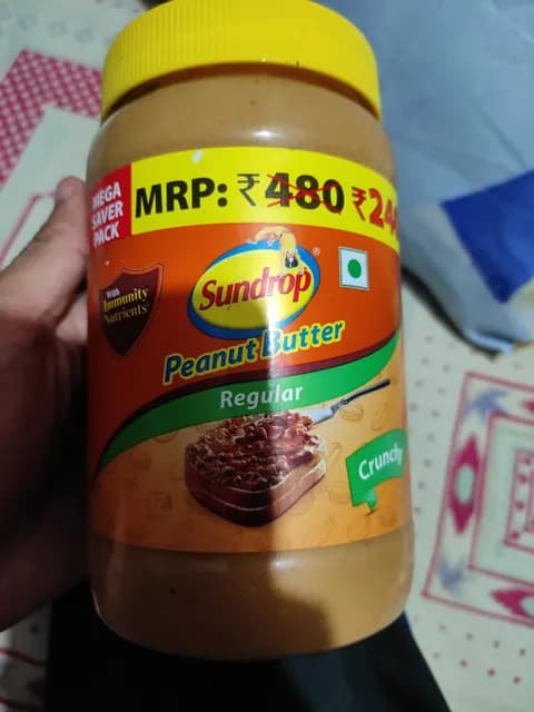 Sundrop Regular Crunchy Peanut Butter