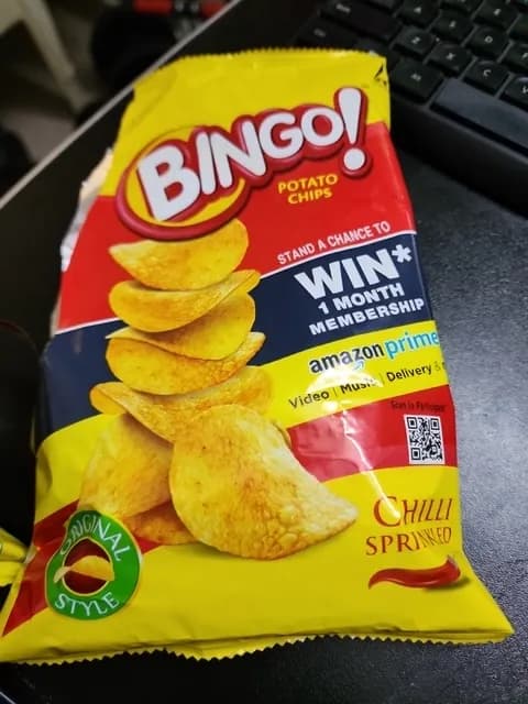Bingo! Original Style Chilli Sprinkled Potato Chips