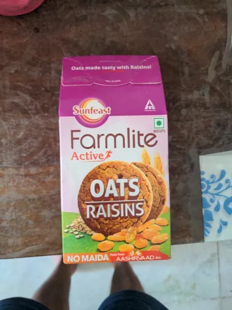 Sunfeast Farmlite Active Oats Raisins