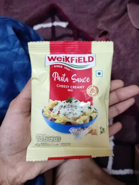 Weikfield Cheesy Creamy Mix Pasta Sauce