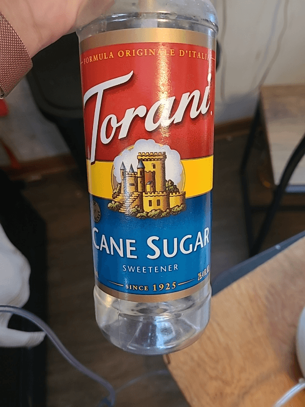Torani Cane Sugar Sweetener