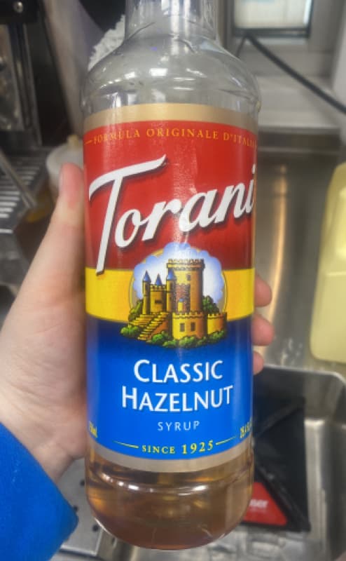 Torani Classic Hazelnut Syrup