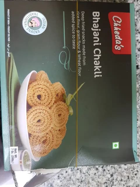 Chheda'S Bhajani Chakli