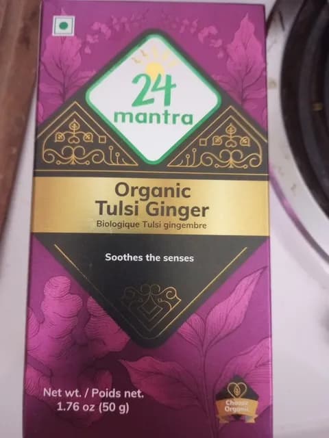 24 Mantra Organic Tulsi Ginger