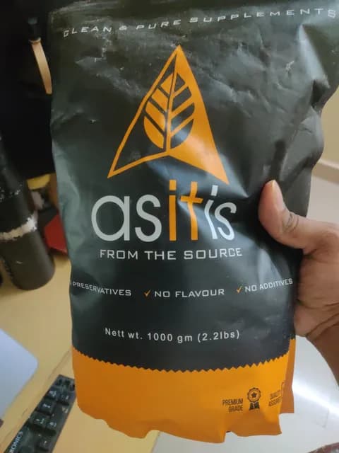 As-It-Is Nutrition Unflavored Whey Protein Concentrate