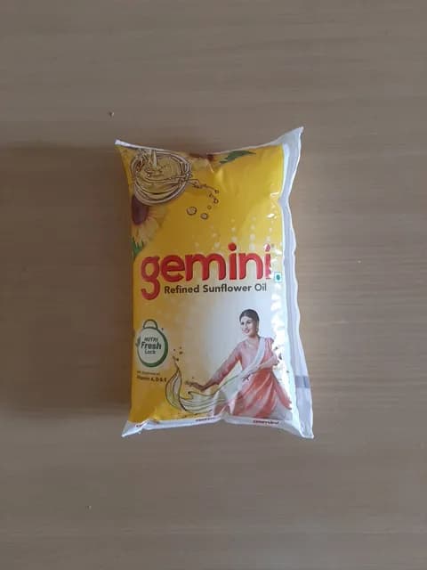 Gemini Refined Sunflower Oil