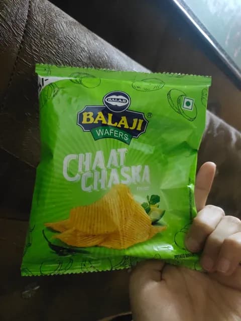 Balaji Wafers Chaat Chaska Flavour Potato Wafers