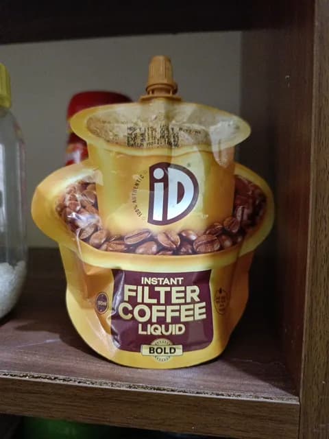 Id Instant Filter Coffee Liquid Bold