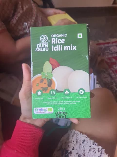Phalada Pure & Sure Organic Rice Idli Mix