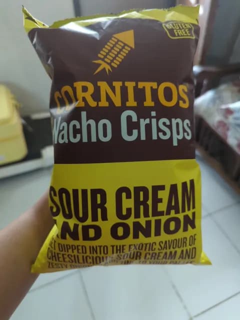 Cornitos Sour Cream And Onion Nacho Crisps