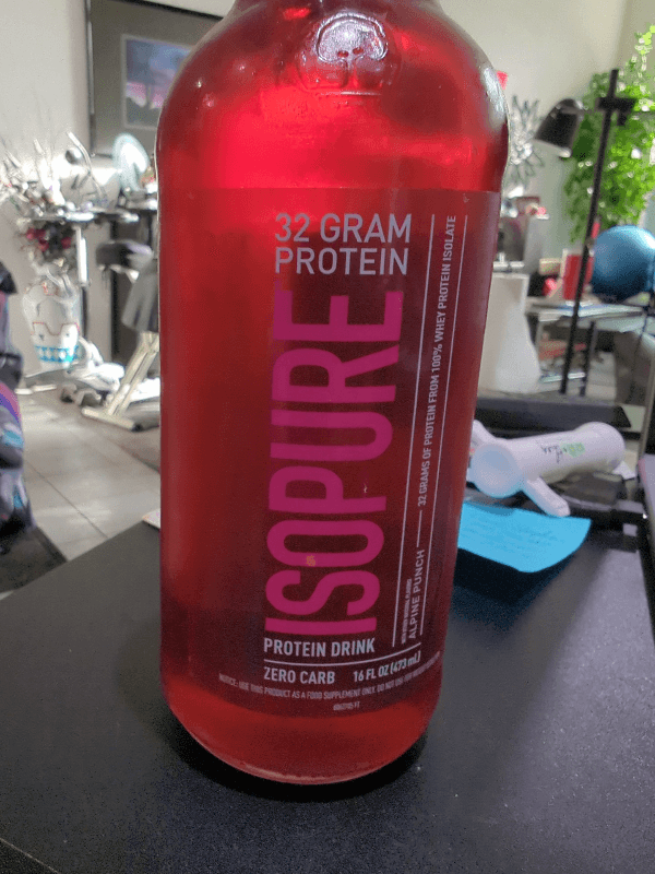 Isopure Alpine Punch Protein Drink