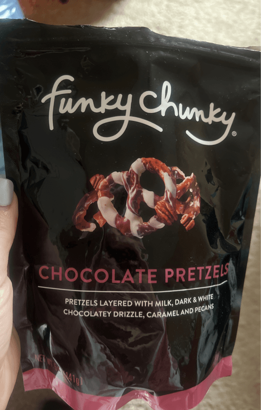 Funky Chunky Chocolate Pretzels