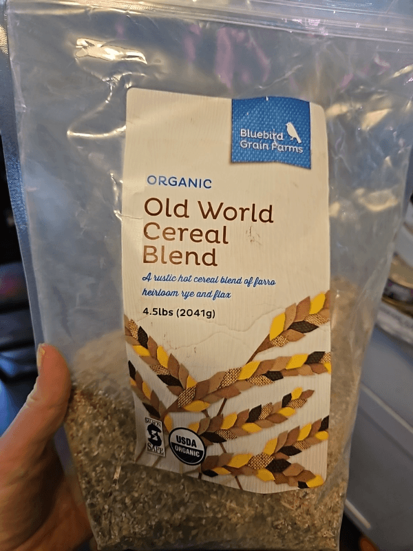 Bluebird Grain Farms Organic Old World Cereal Blend